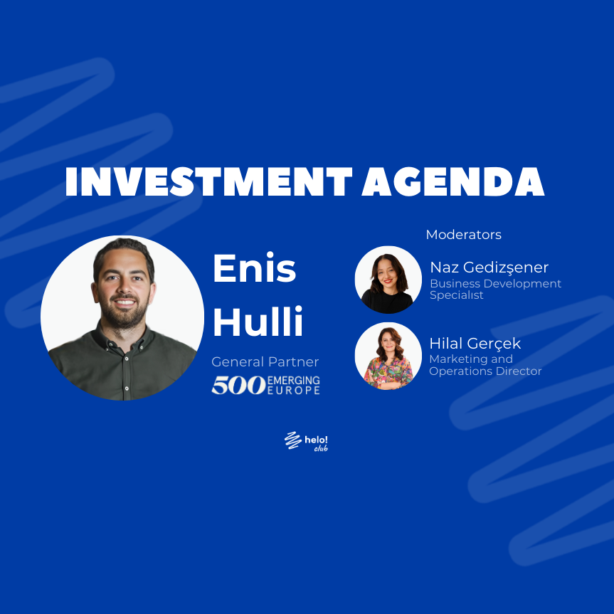 Investment Agenda featuring Enis Hulli cover